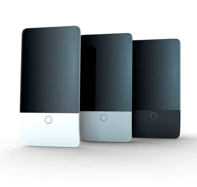 JA-116E-WH dotyková klávesnice s RFID, bílá - Image 2